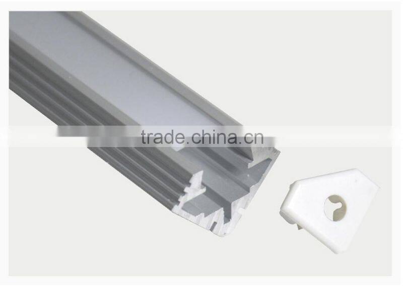 Trangle Thickness Aluminum Extrusion Profile for Corner TED001P06