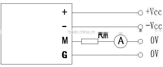 Good linearity quality Hall effect DC AC pulse and irregular current transducers / sensors RCB68C series (Ipn=300-500A)