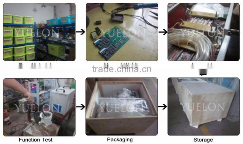 rotary cookware bottom heating machine