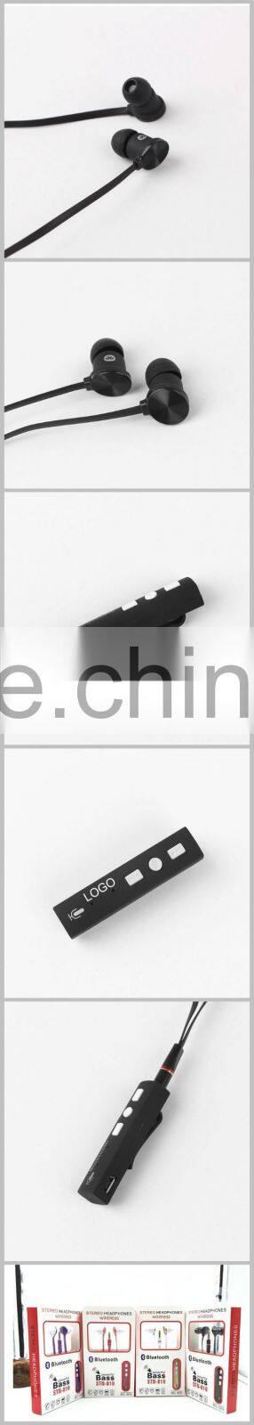 OS-ST810 High quality stereo bluetooth earbuds,2016 Wholesale Bluetooth Sport Earphones Wireless