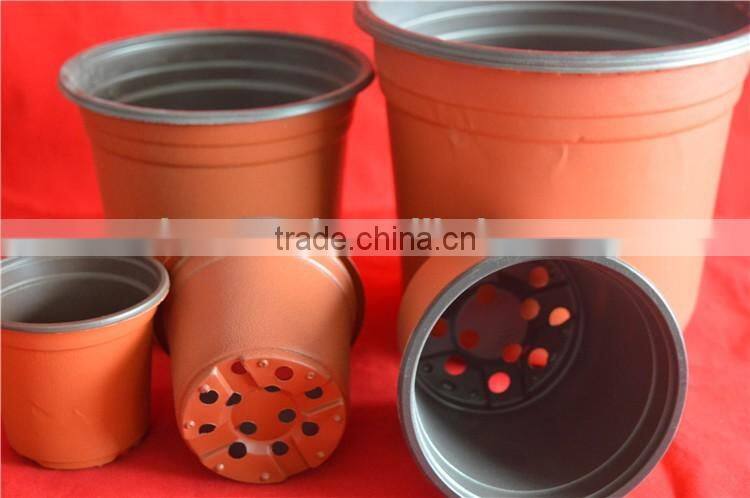 plastic greehouse soft flower pot