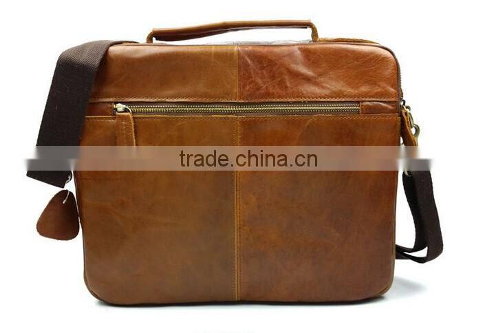 Boshiho vintage cow hide purses and handbags 2016 leather luxury man bag