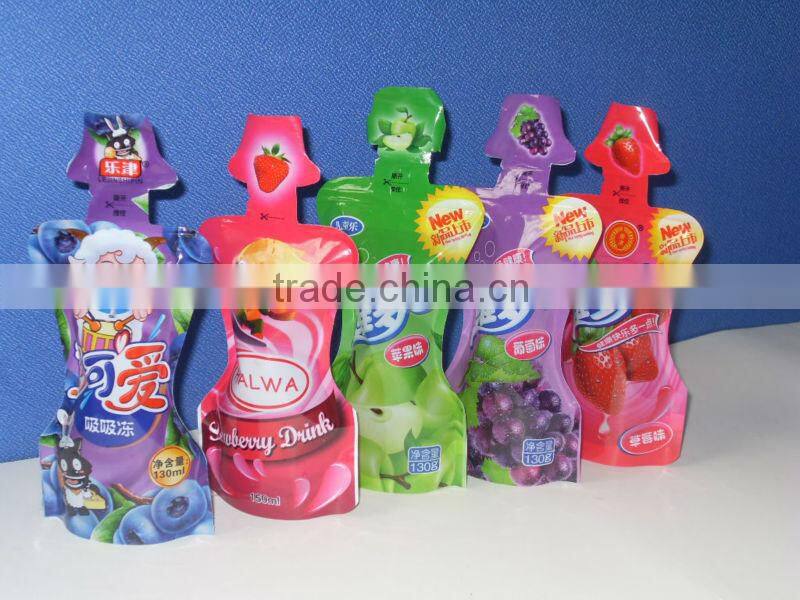 Full automatic 2 nozzles spout stand up pouch packing machine