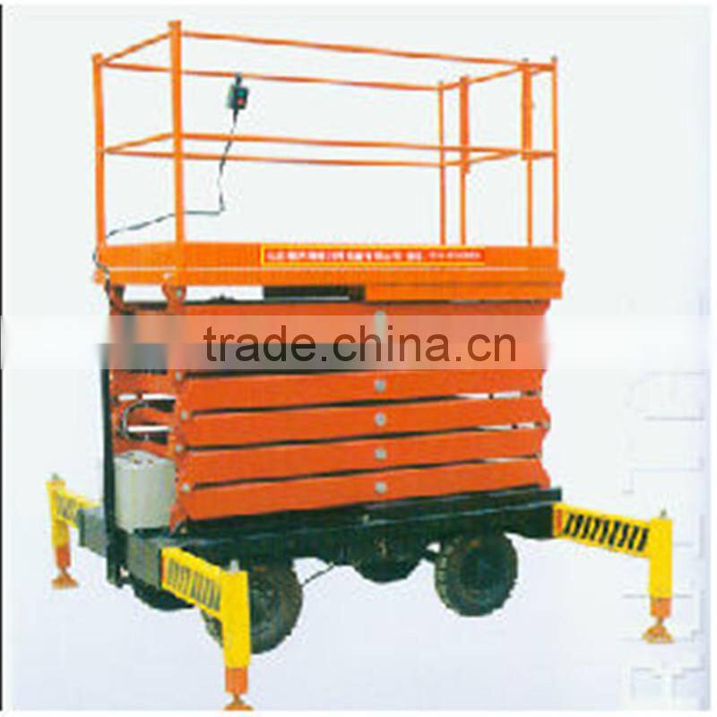 Top level special discount mobile scissor lift tables with wheels