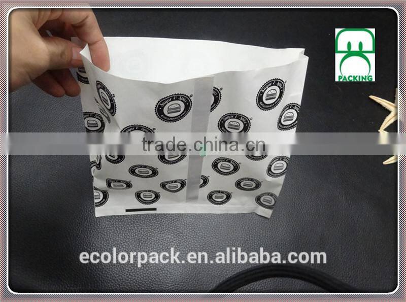 Take Away Cheap Price Custom Logo Paper Fast Food Bag