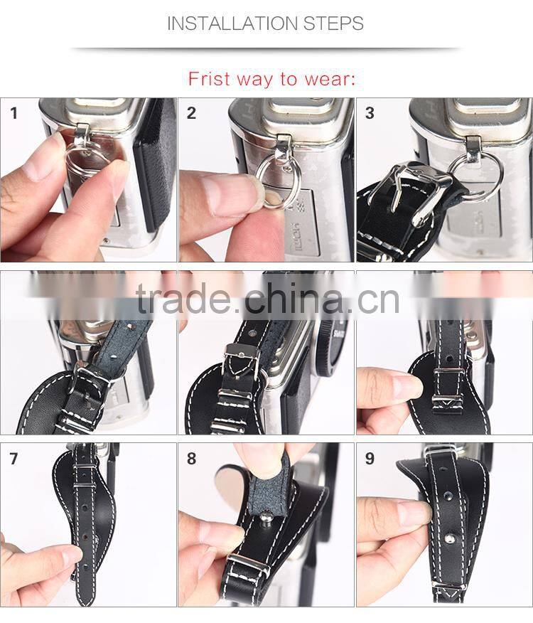 Leather Floating Camera Wrist Strap