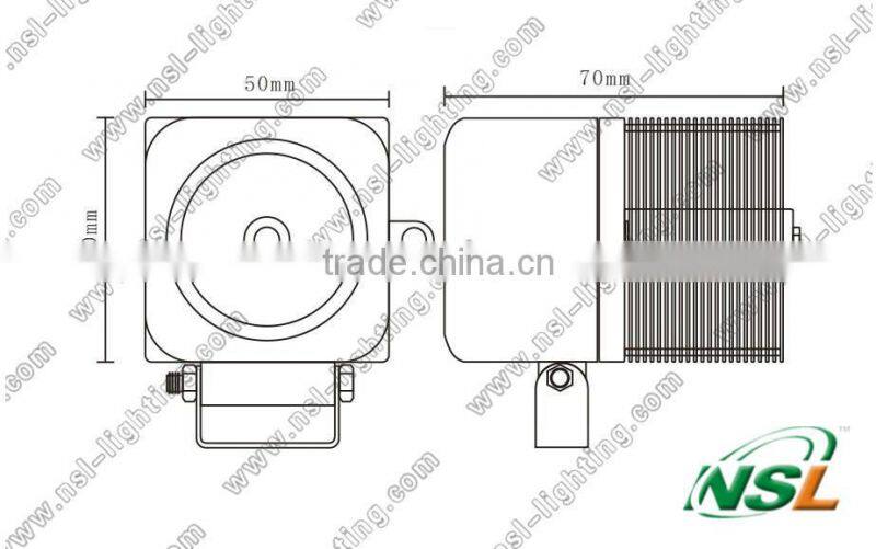10-30V 10W CCree Led Offroad work light fog light spot beam flood beam 10w led working light