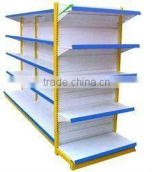 High quality double-sided display shelf for markets,supermarket shelf,Display Rack, Storage Rack(plastic)