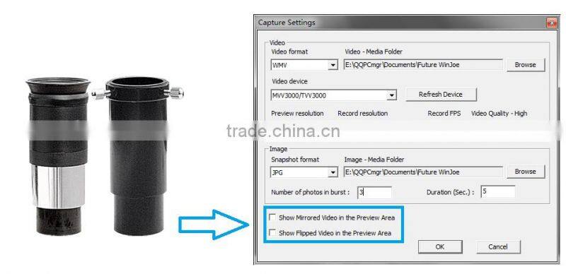 TVV3000-F9114EQ 3.0MP digital computerized reflective telescope equipped with equatorial and heavy-duty metal tripod