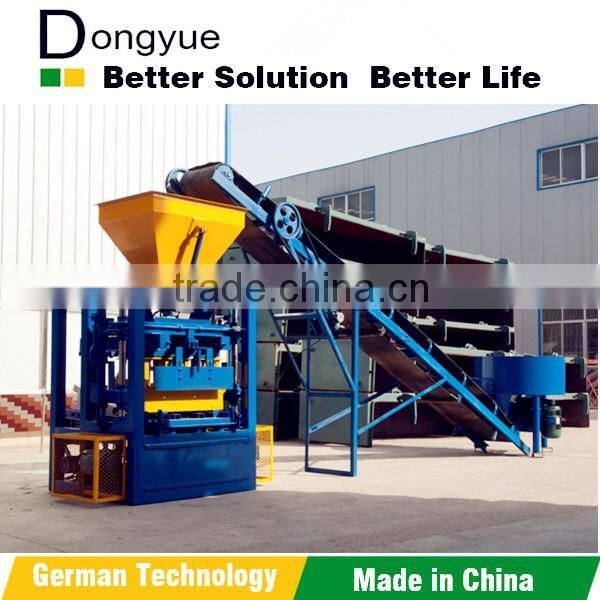 New QT4-30 small investment diesel power concrete block forming machine price