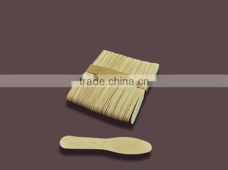 2015 hot sale ice cream wooden spoon disposable