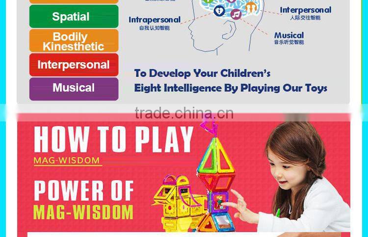 MAG-WISDOM Intelligent building blocks for kids