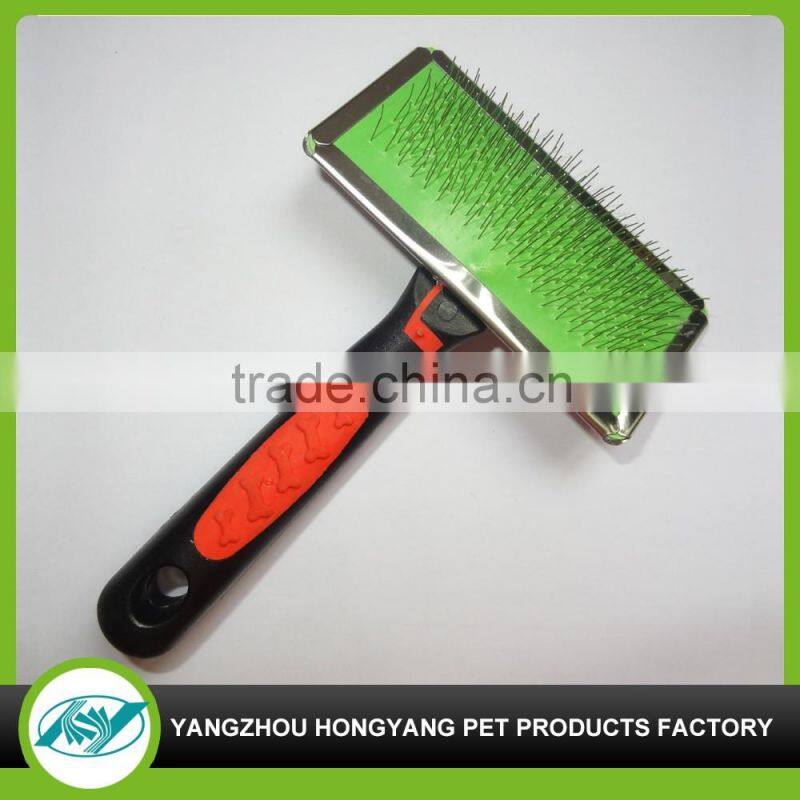 Dog grooming fur remover wire brush