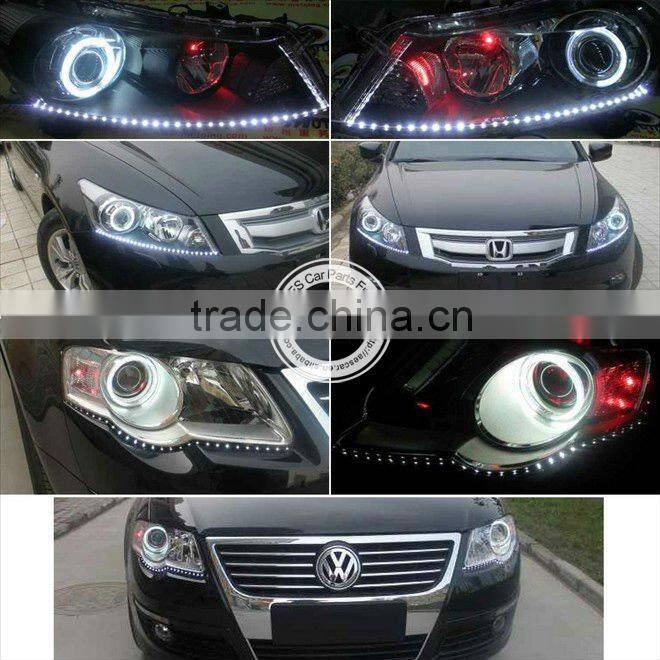 Headlight LED strip for headlight daytime running light
