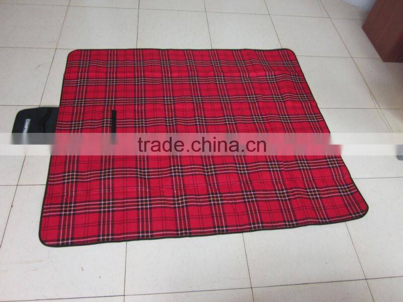 foldable waterproof beach mat, bamboo outdoor camping mat, folding picnic mat