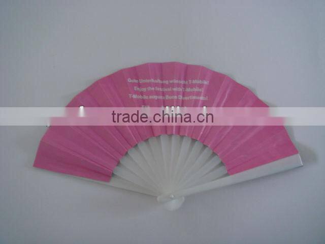4c printed promotion folding paper fan
