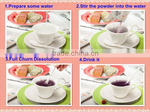 Soluble dietary fiber beverage