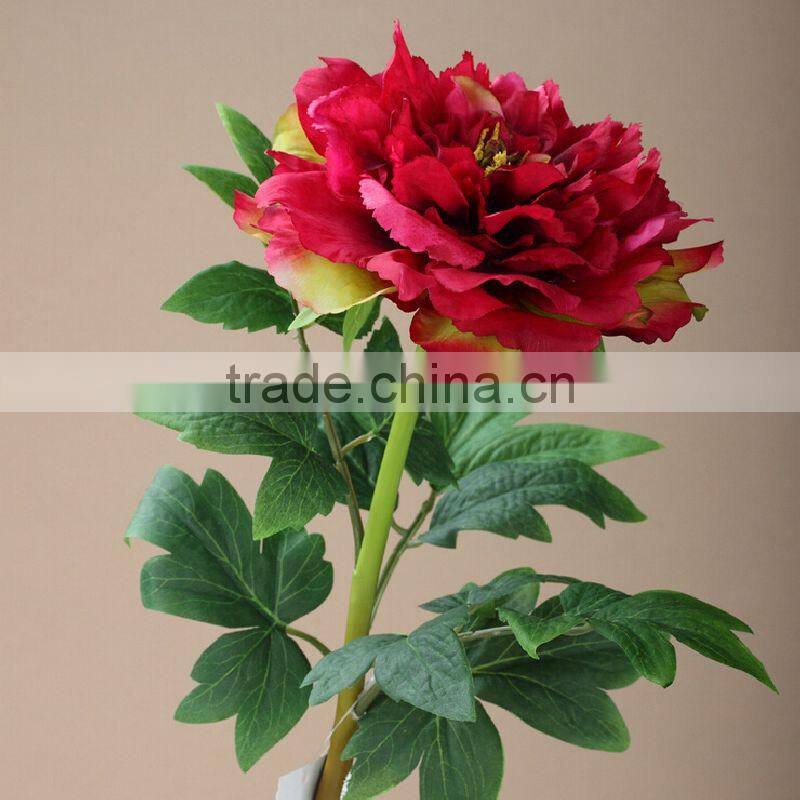 High simulation plastic silk Peony / artificial flowers / Fake Queen Peony