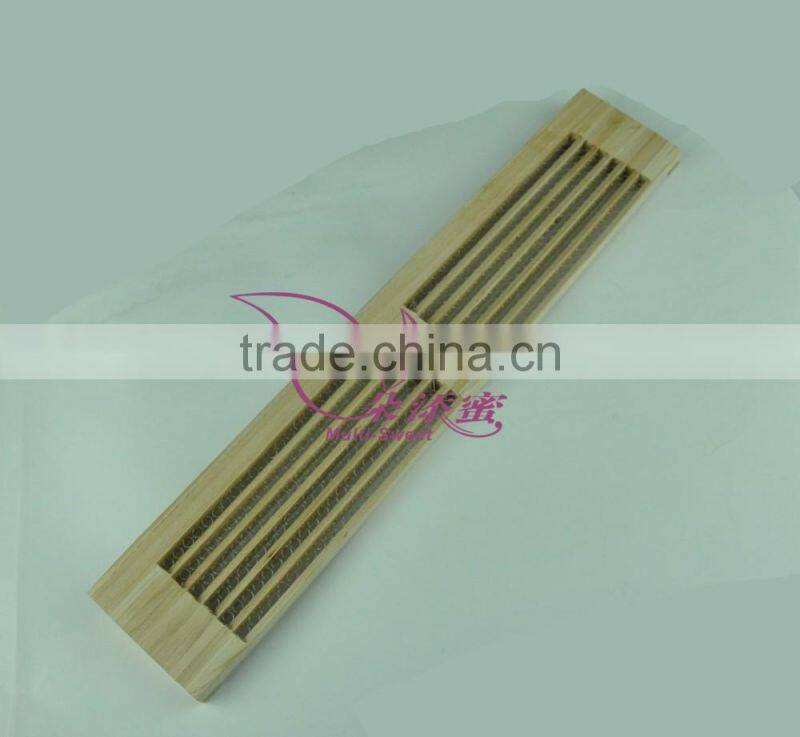 2017 hot sale beekeeping yellow plastic pollen trap collector