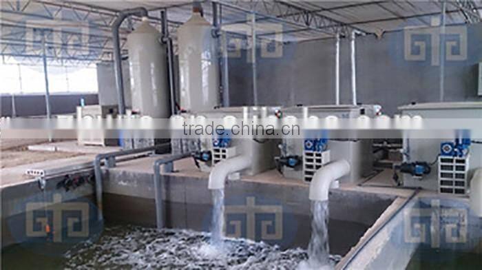 Aquaculture fish farm drum filter system for RAS