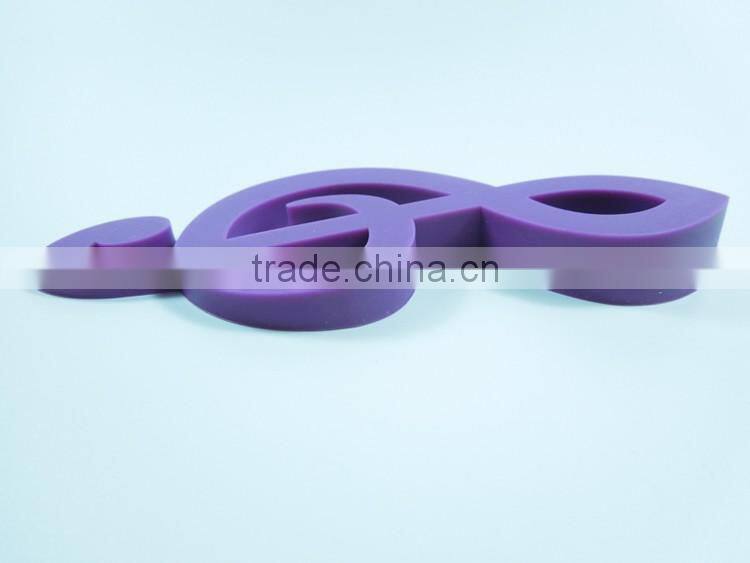 New arrival music note shape funny silicone door stops