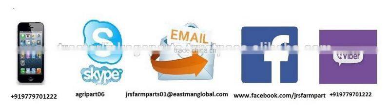 Plain harrow disc with hexagon hole with carbon steel