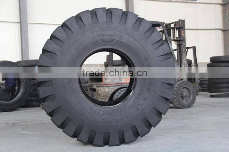 China tyre manufacturer E3 L3 loader tire 26.5x25
