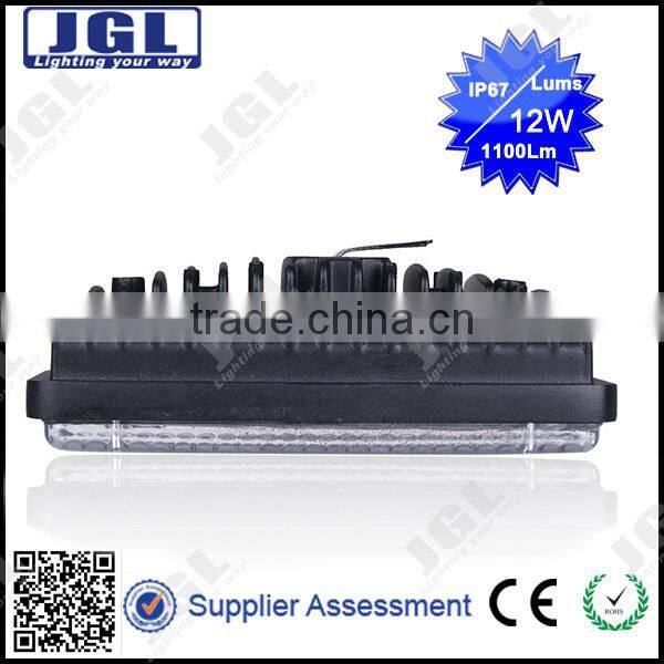 promotion price 12w 9-32v led work light lamp waterpoof flood led work light cree for truck tractor guangzhou jgl produce