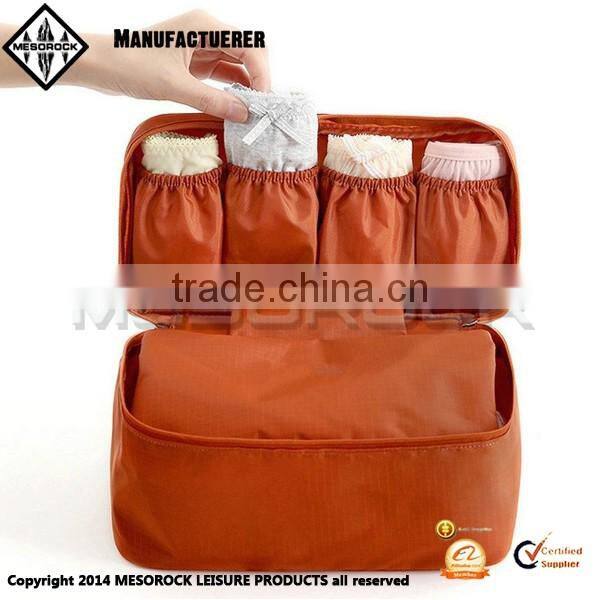 New design colorful waterproof travel organizer travel storage bag bra wash bag