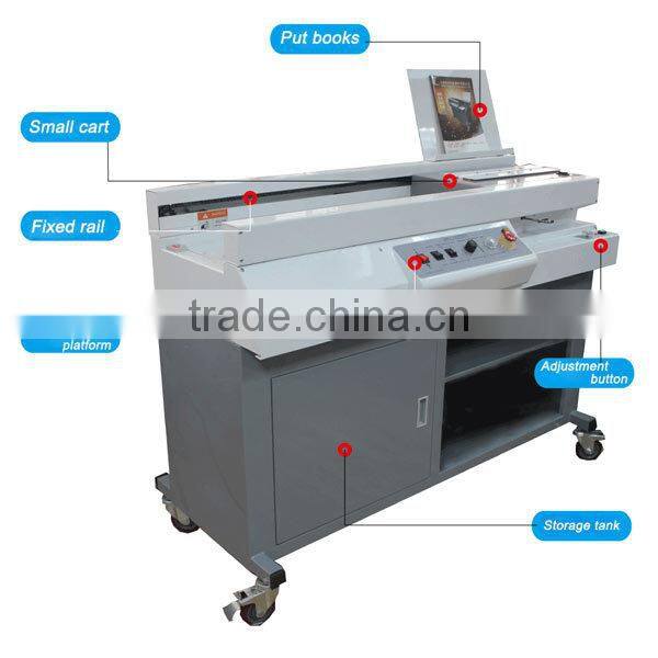 110V A4 A3 Paper High Speed Wireless Hot Glue Book Binder Binding Machine