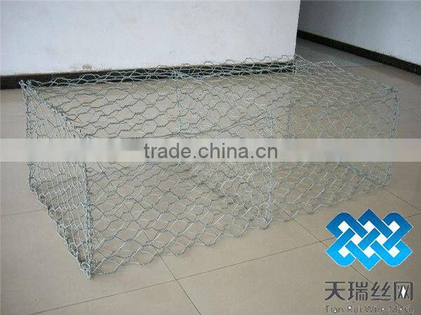 galvanized+PVC coated gabions/gabion box/gabion mesh/mattress