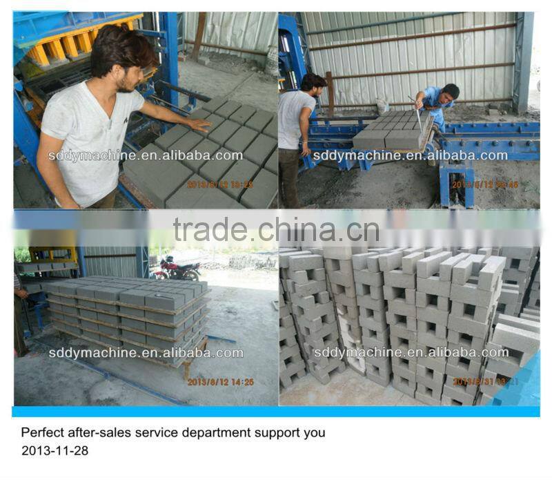 Sand, flyash, cement brick making machine for hollow, solid, paver and interlock blocks