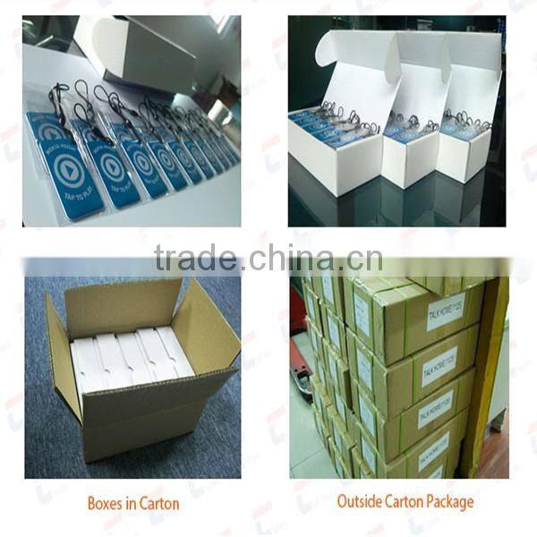 Custom printing 13.56mhz MIFARE Classic 1k nfc epoxy tag unique QR code rfid tags NTAG 213