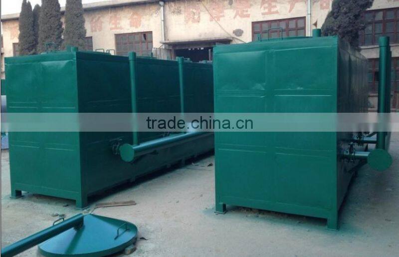 High Capacity Continuous Working Sawdust Charcoal Carbonization Stove Activated Carbon Furnace