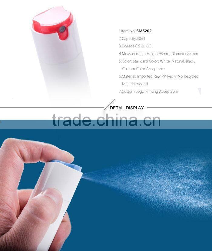 30ml plastic perfume atomizer spray bottle