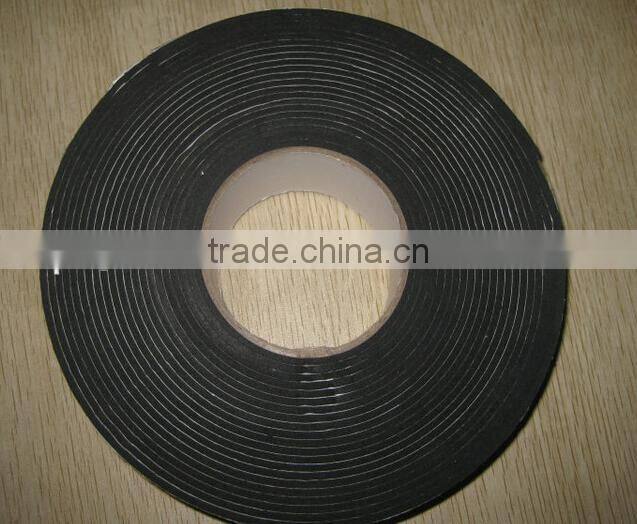 nitrile adhesive white NBR rubber insulation foam tape rolls