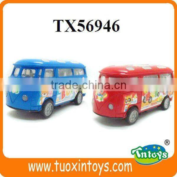 B/O cartoon tour bus with light