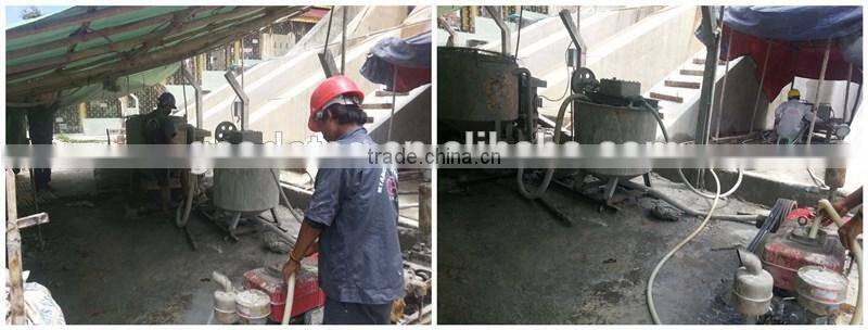 grouting matched equipment electric motor cement grout mixer