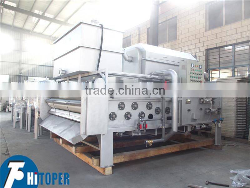 Water purification systems for home slurry of the belt filter press