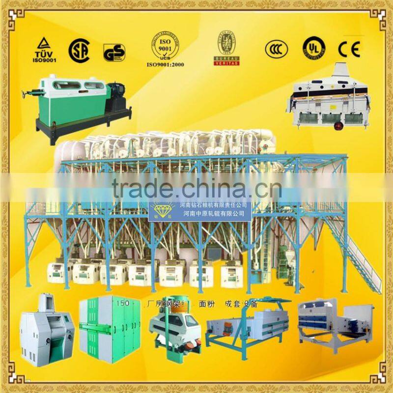 Small wheat flour mill 10TPD wheat flour mill machines