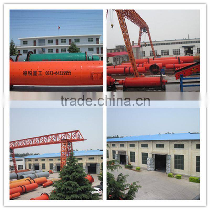 DeRui High Performance Rotary Dryer Widely Used For Gypsum, Slurry, Coal, Sand, Mill Scale, Fly Ash, Clay, Slag