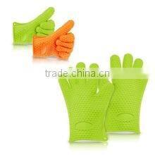 High Quality Food Grade Heat Resistant Silicon BBQ Glove