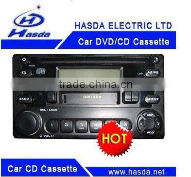 Double Din Car CD Cassette Player, Car Cassette MP3 Player