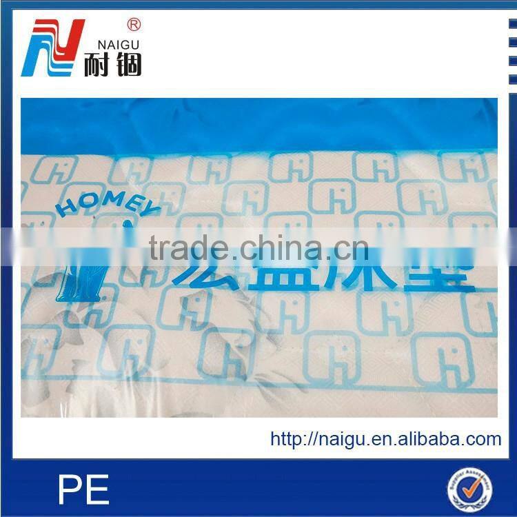 High Quality Pvc Pe Film For Liquid Packing/Point cutting bag for mattress