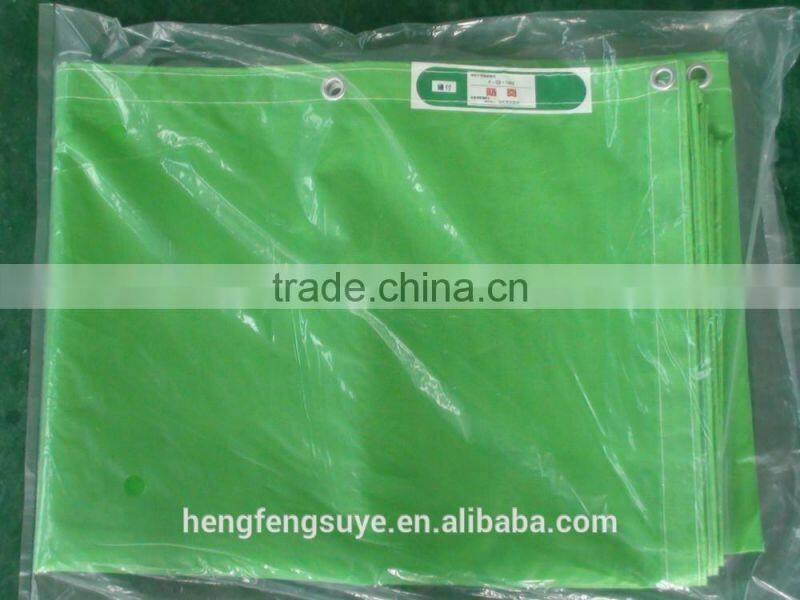 Flame Retardant PVC Dip Mesh Sheet 160GSM 420D/16X15