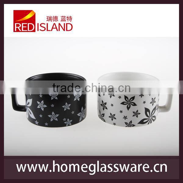 small 2 pcs set of ceramic coffee mug tea mug