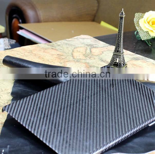 Luxury 100% Genuine Full Boby Carbon Fiber Cover Smart Case for ipad 5, phone case