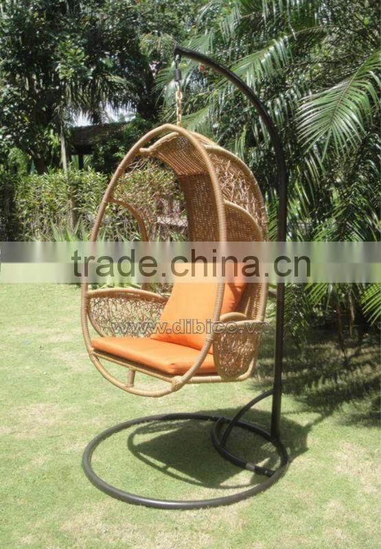 2014 Hot Sale Outdoor Garden Rattan Hanging Chair