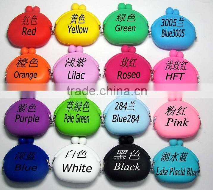 Unisex Convenient silicone zero wallet/