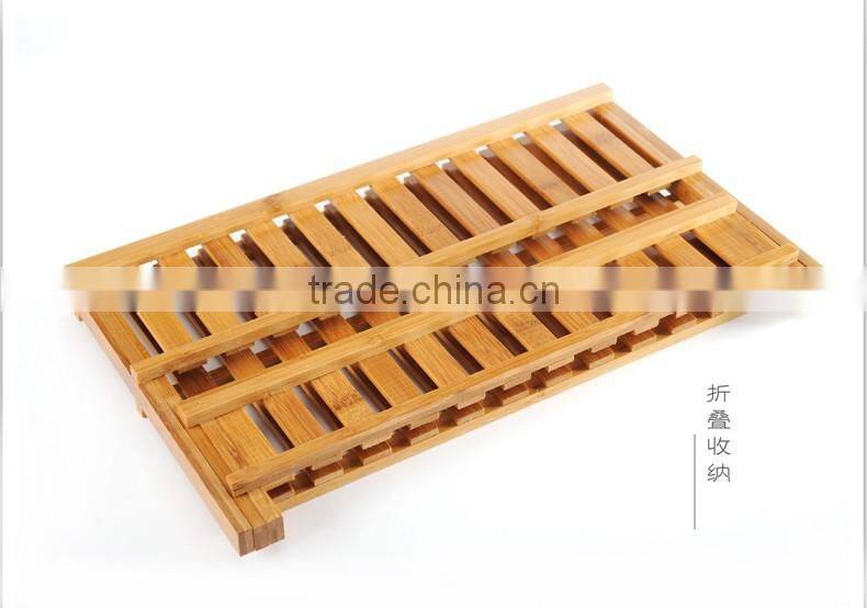 2015 Hot sell nature wood kitchen dish rack,dish holder